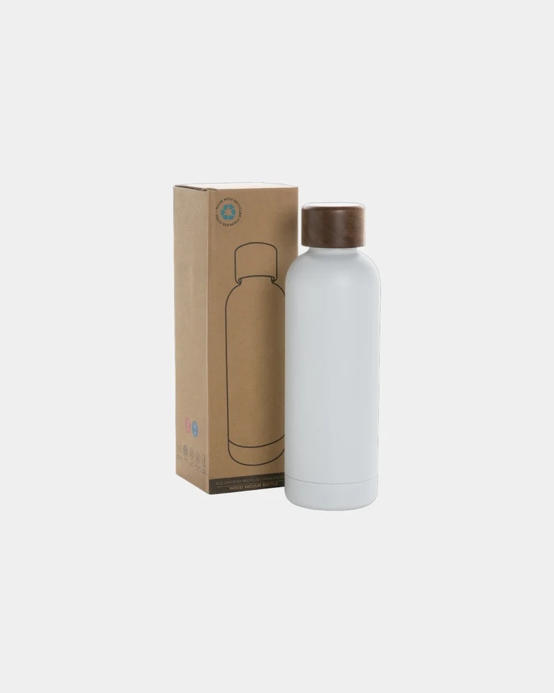 Botella térmica acero reciclado 500ml para personalizar