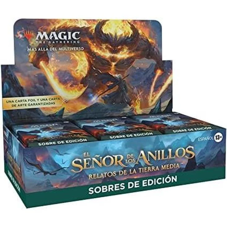 Magic x El Señor de los anillos | Caja 30 Sobres Relatos de la Tierra Media Español 2023
