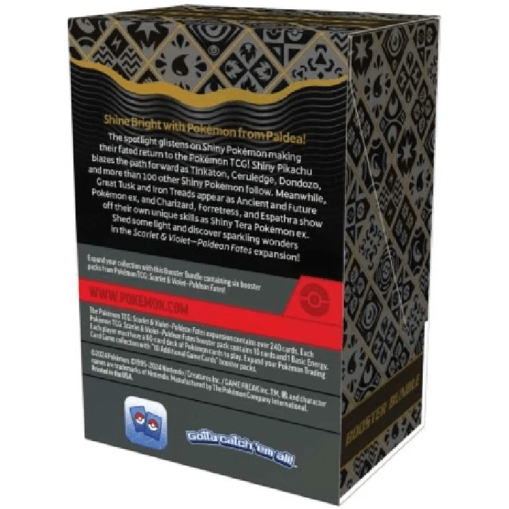 Booster Bundle Destinos de Paldea | Paldean Fates