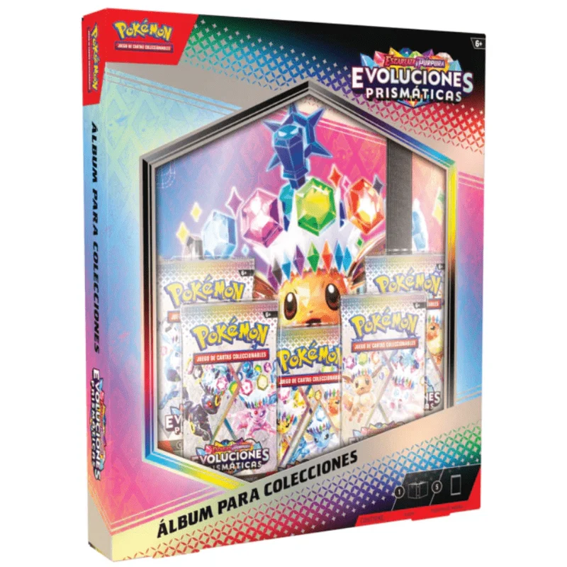 Caja Álbum Evoluciones Prismáticas | Prismatic Evolution