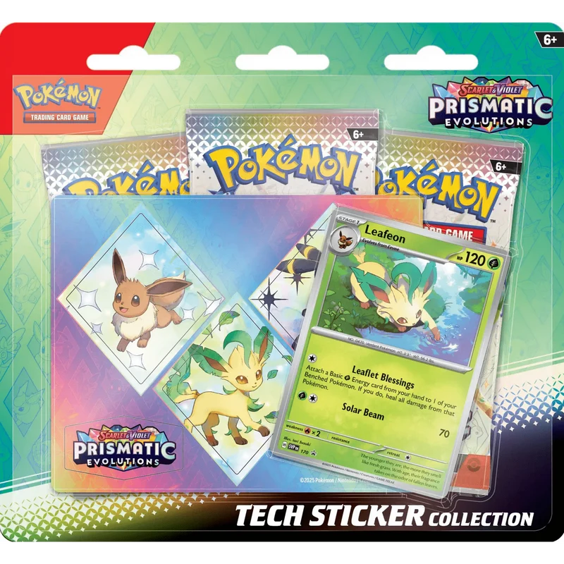 Blíster 3 Sobres Evoluciones Prismáticas | Prismatic Evolution
