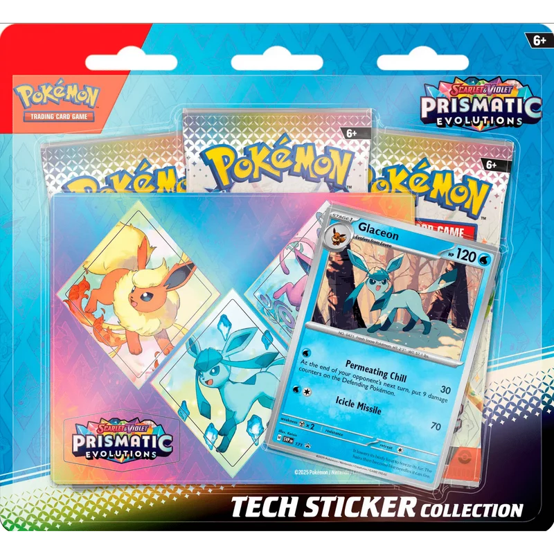 Blíster 3 Sobres Evoluciones Prismáticas | Prismatic Evolution