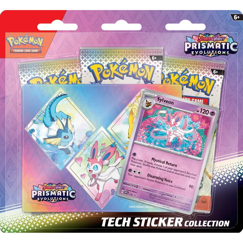Blíster 3 Sobres Evoluciones Prismáticas | Prismatic Evolution