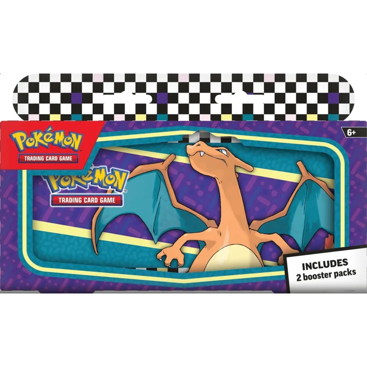 Estuche Charizard + 2 Sobres
