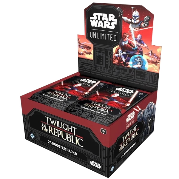 Star Wars Unlimited | Caja de 24 Sobres Twilight of the Republic Booster Box