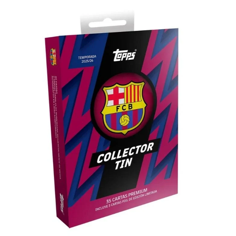 Topps | 2025-26 Topps FC Barcelona® - Collector Tin