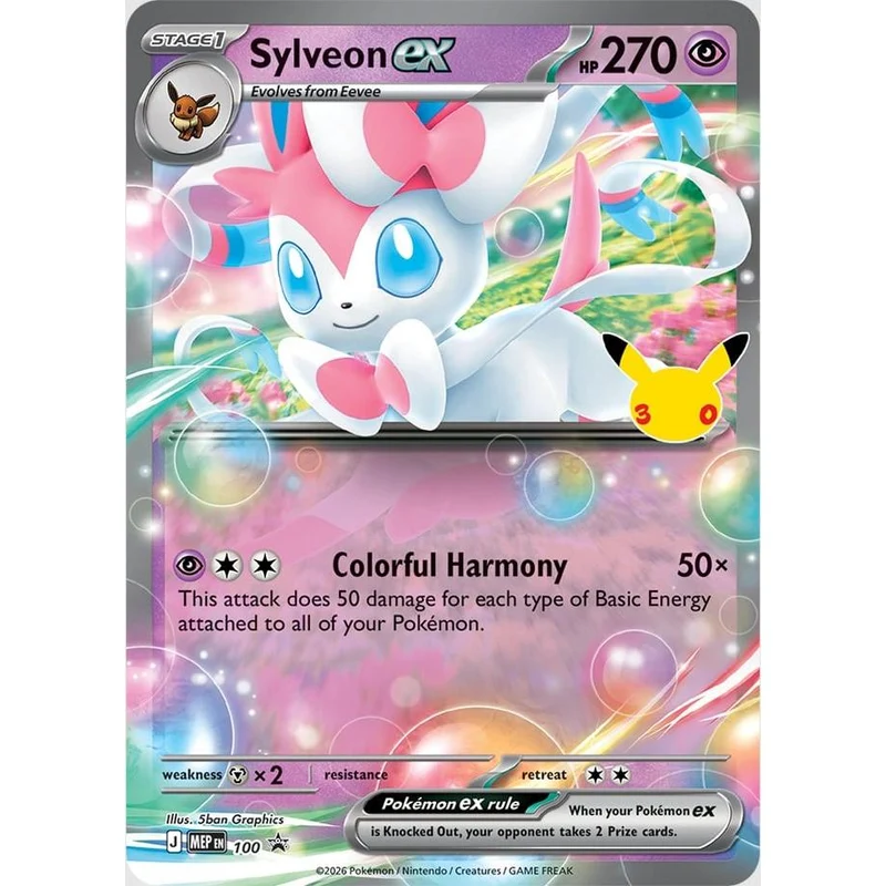 Sylveon Special Box Celebraciones 30 Aniversario | Celebrations 30th