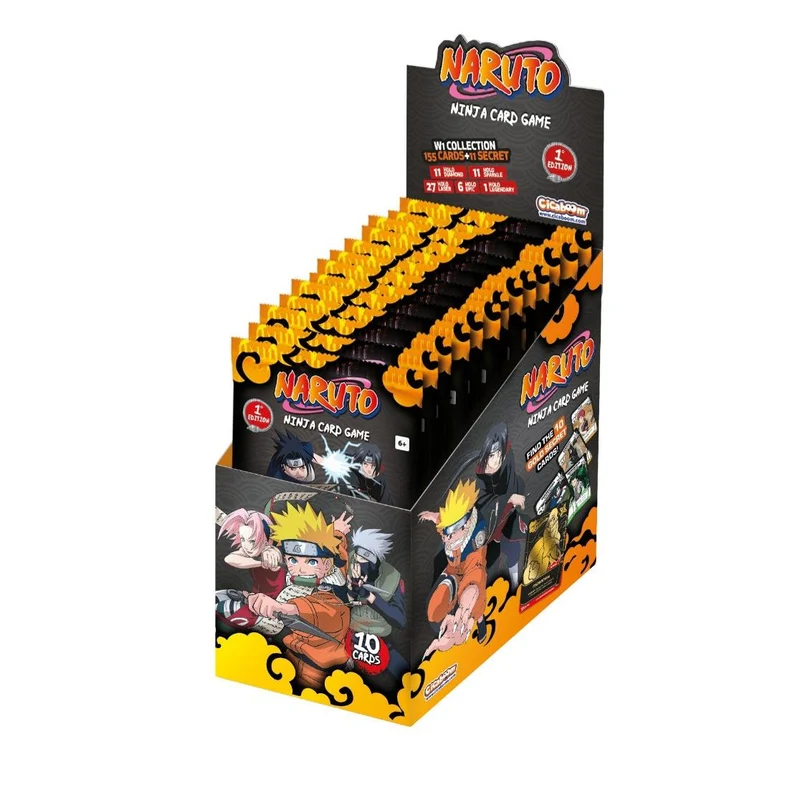 Naruto Mythos Caja 24 Sobres Booster Box Set 1