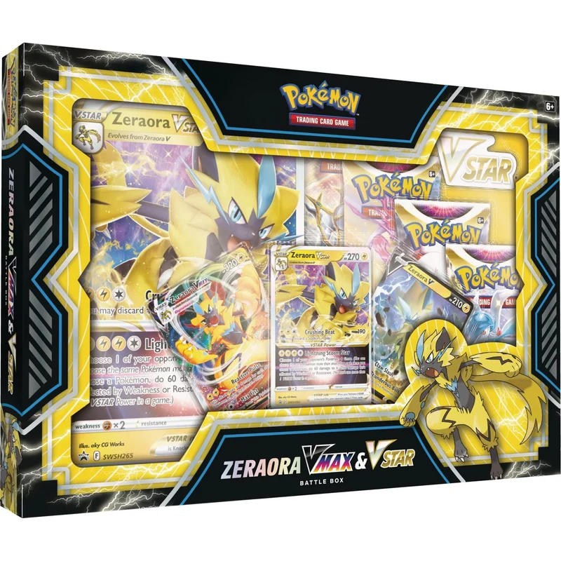 Zeraora VStar & VMax Battle Box