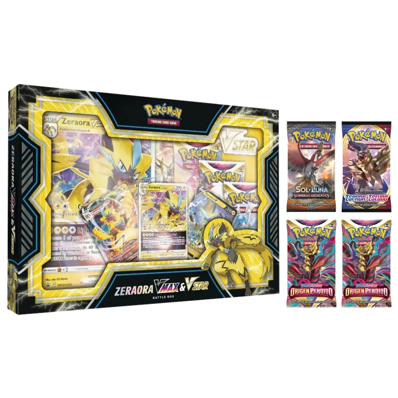 Zeraora VStar & VMax Battle Box
