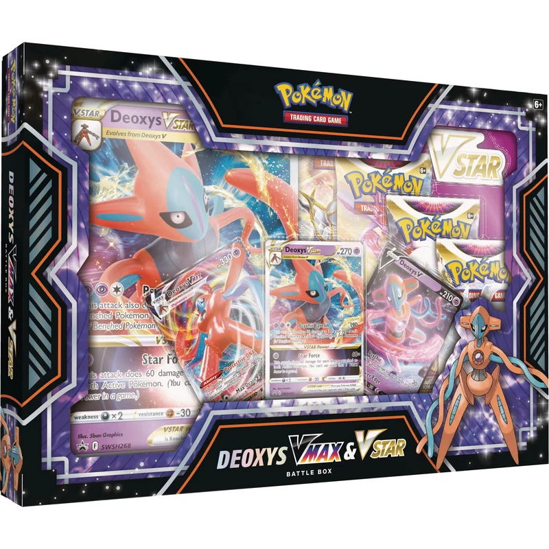 Deoxys VStar & VMax Battle Box