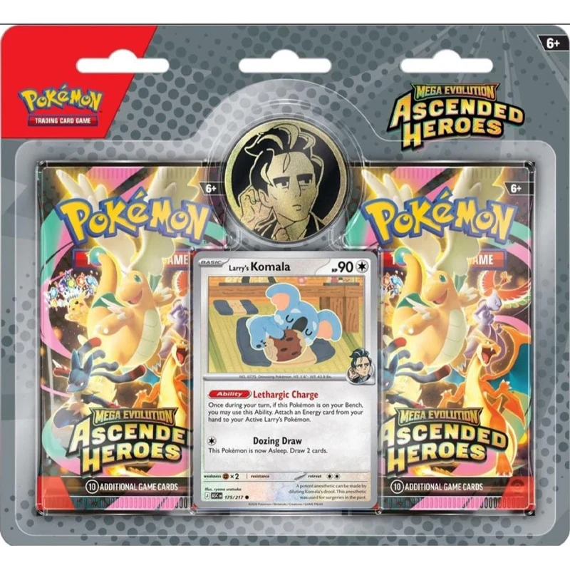 Blister 2 Sobres Enhanced Héroes Ascendentes | Ascended Heroes