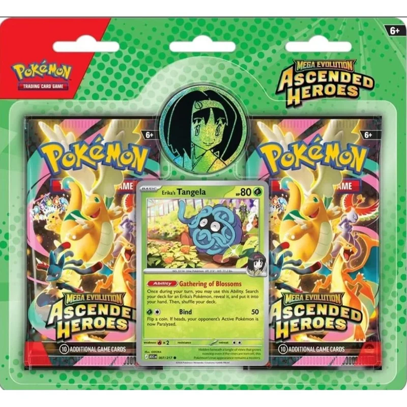 Blister 2 Sobres Enhanced Héroes Ascendentes | Ascended Heroes