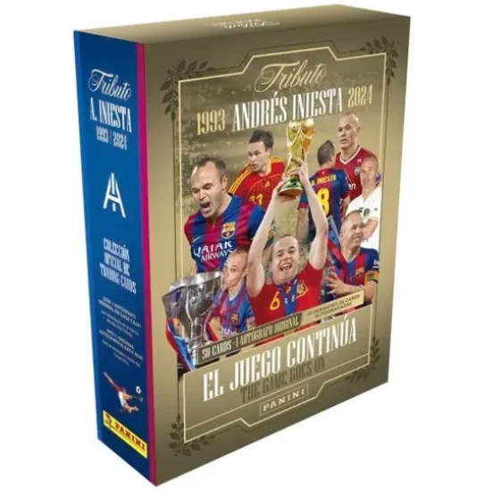 Panini | Tributo Andrés Iniesta 1993-2024