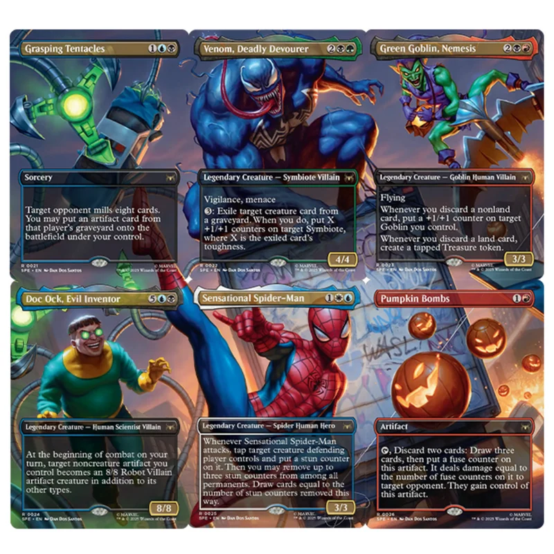 Magic x Spiderman Scene Box