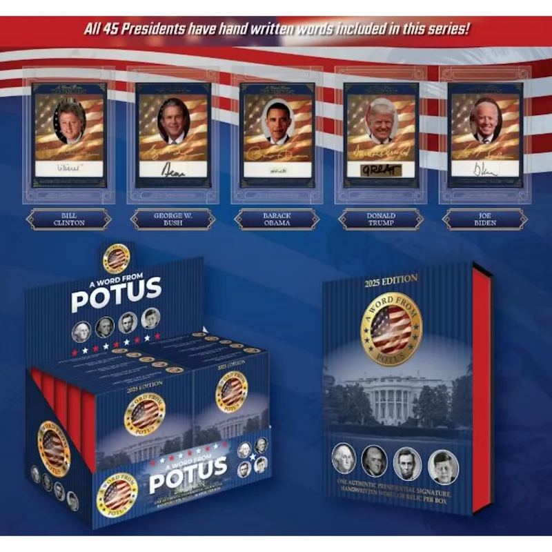 SportCards | 2025 POTUS A Word from the President Hobby Box