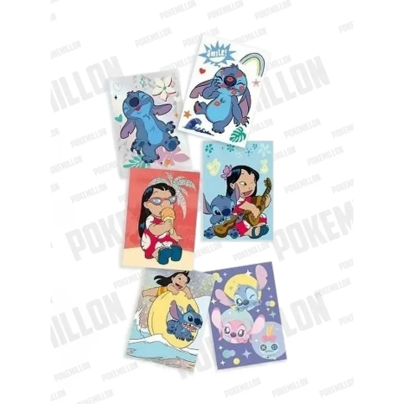 Panini x Stitch | Caja 24 Sobres Stitch Disney Cartas Coleccionables Inglés