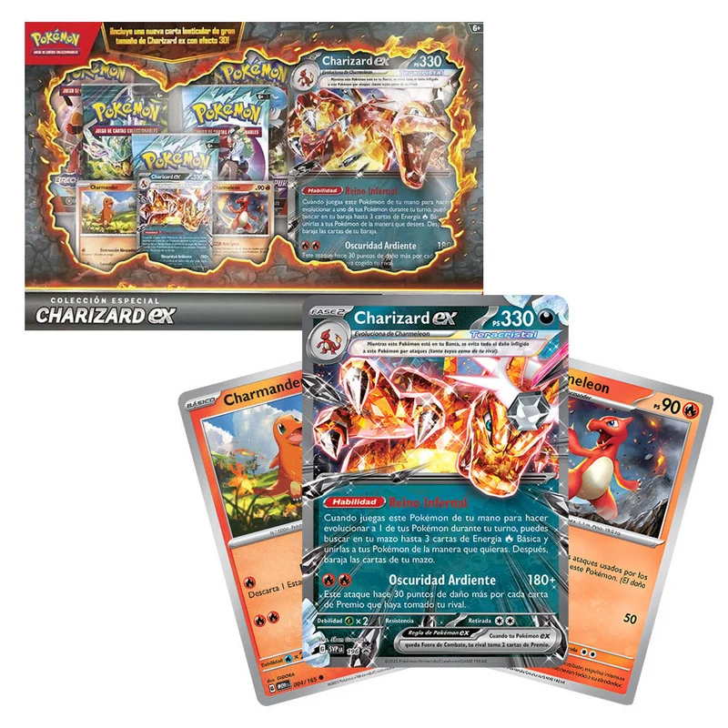 Caja Charizard Colección Especial 3D