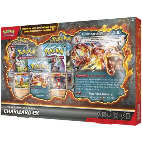 Caja Charizard Colección Especial 3D