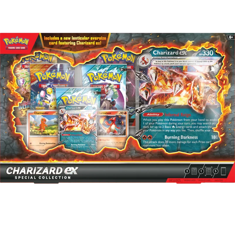 Caja Charizard Colección Especial 3D