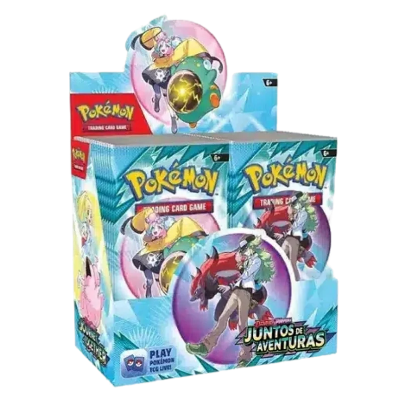 Caja 36 Sobres Juntos de Aventura | Journey Together Booster Box sv9