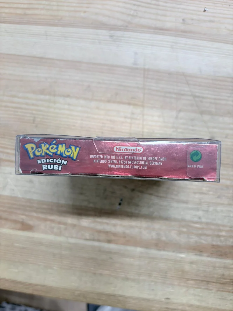 Game Boy Advance | Pokémon Edición Rubí PAL España