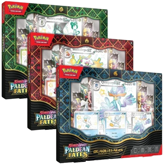 Caja Premium Collection Destinos de Paldea | Paldean Fates