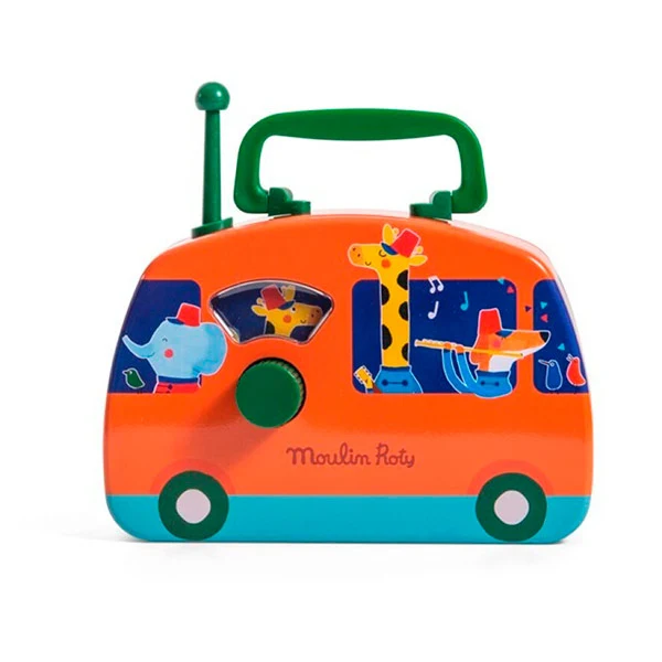Caja Música Autobús Moulin Roty