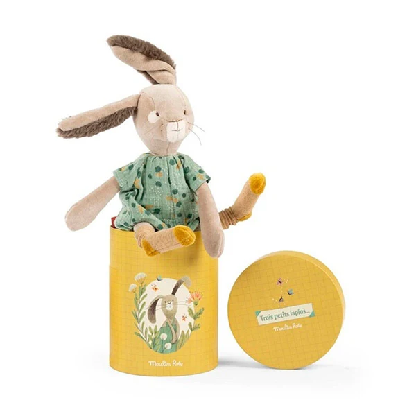 Muñeco Conejo Salvia Petits Lapins En Caja Moulin Roty