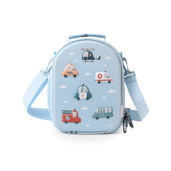 Bolsa Merienda Térmica 3D City Cars Tutete