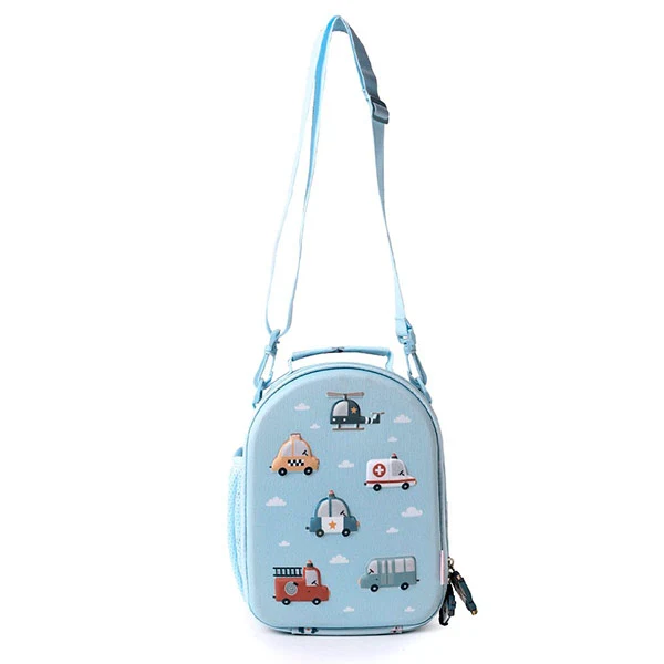 Bolsa Merienda Térmica 3D City Cars Tutete