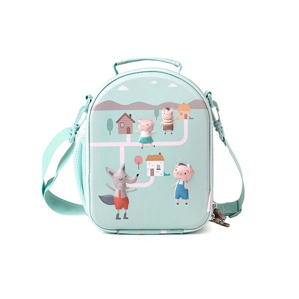 Bolsa Merienda Térmica 3D The Three Little Pigs Tutete