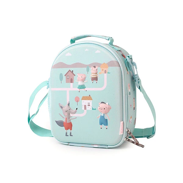 Bolsa Merienda Térmica 3D The Three Little Pigs Tutete