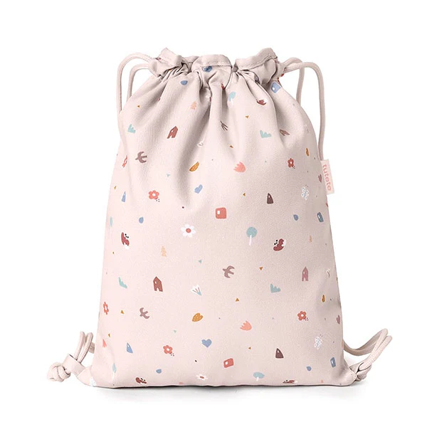 Mochila Saco Tela Geometric Nature Tutete
