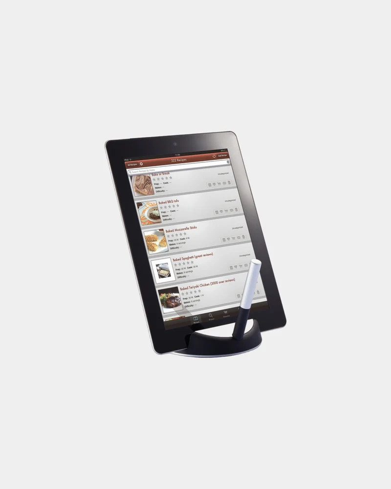 Soporte para tablet con lápiz Chef para personalizar