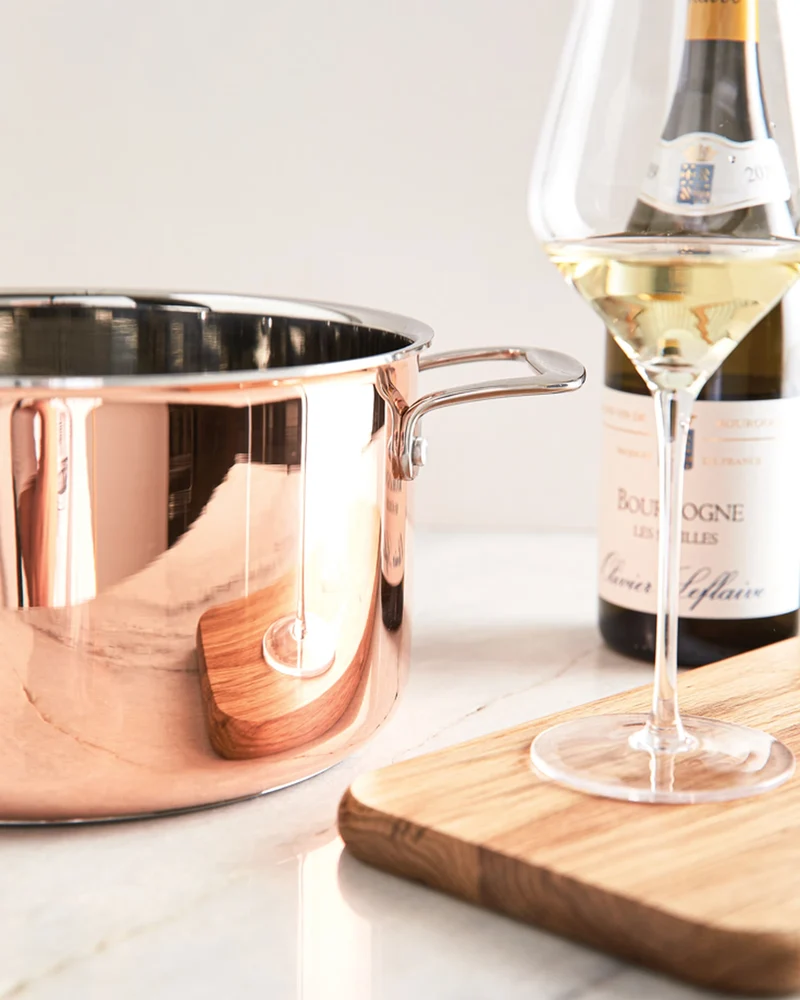 Cazuela de cobre Vinga Baron 6L para personalizar