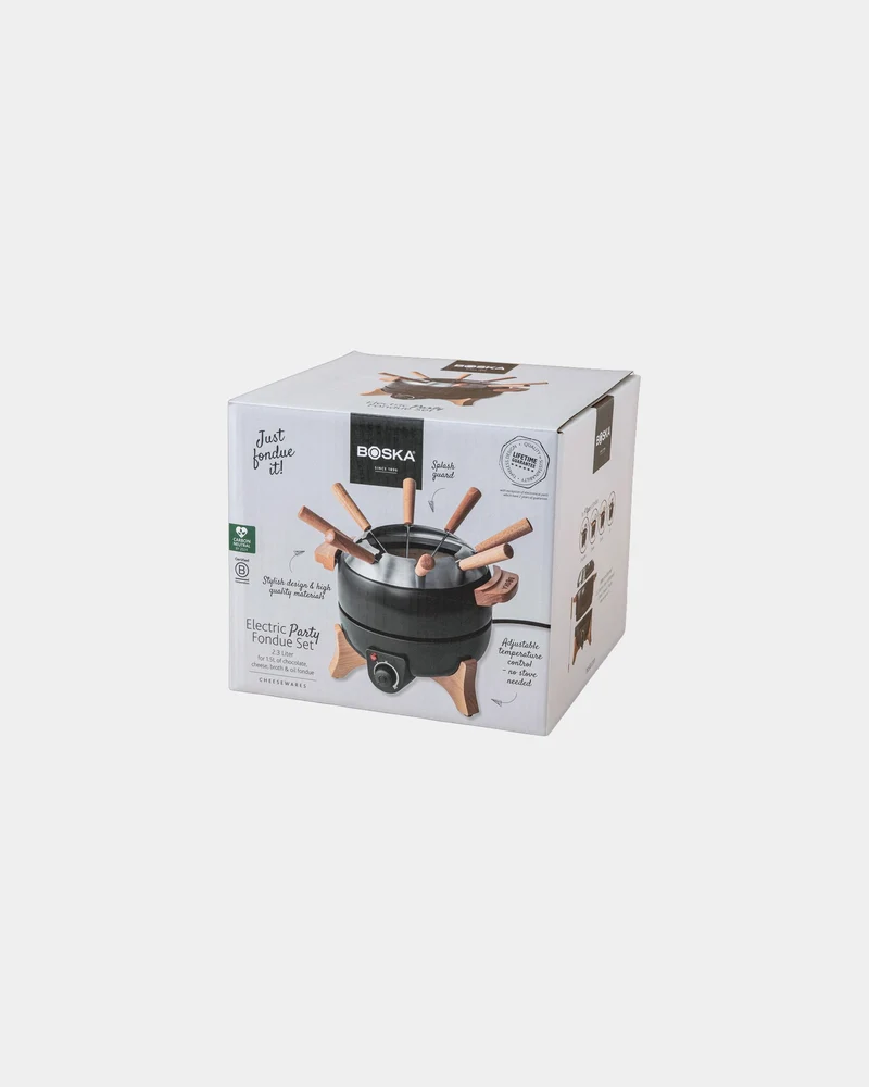 Set fondue eléctrico Boska Party 2,3L para personalizar