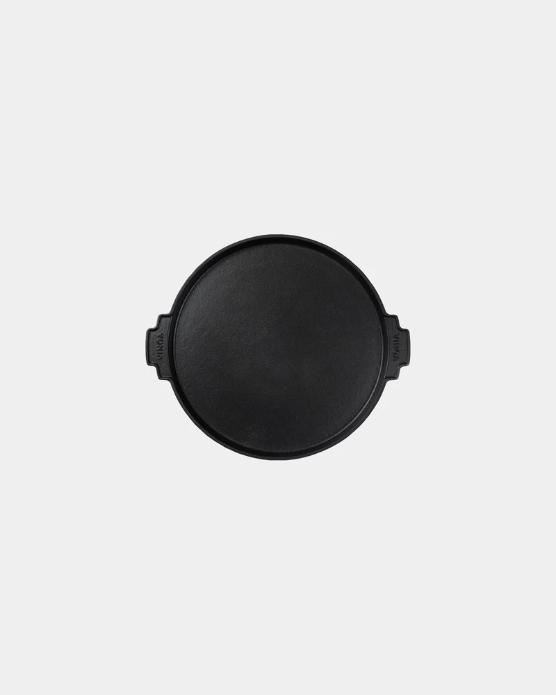 Plancha redonda 30 cm hierro Vinga para personalizar