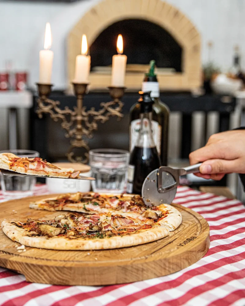 Set de pizza acero Boska Copenhagen para personalizar