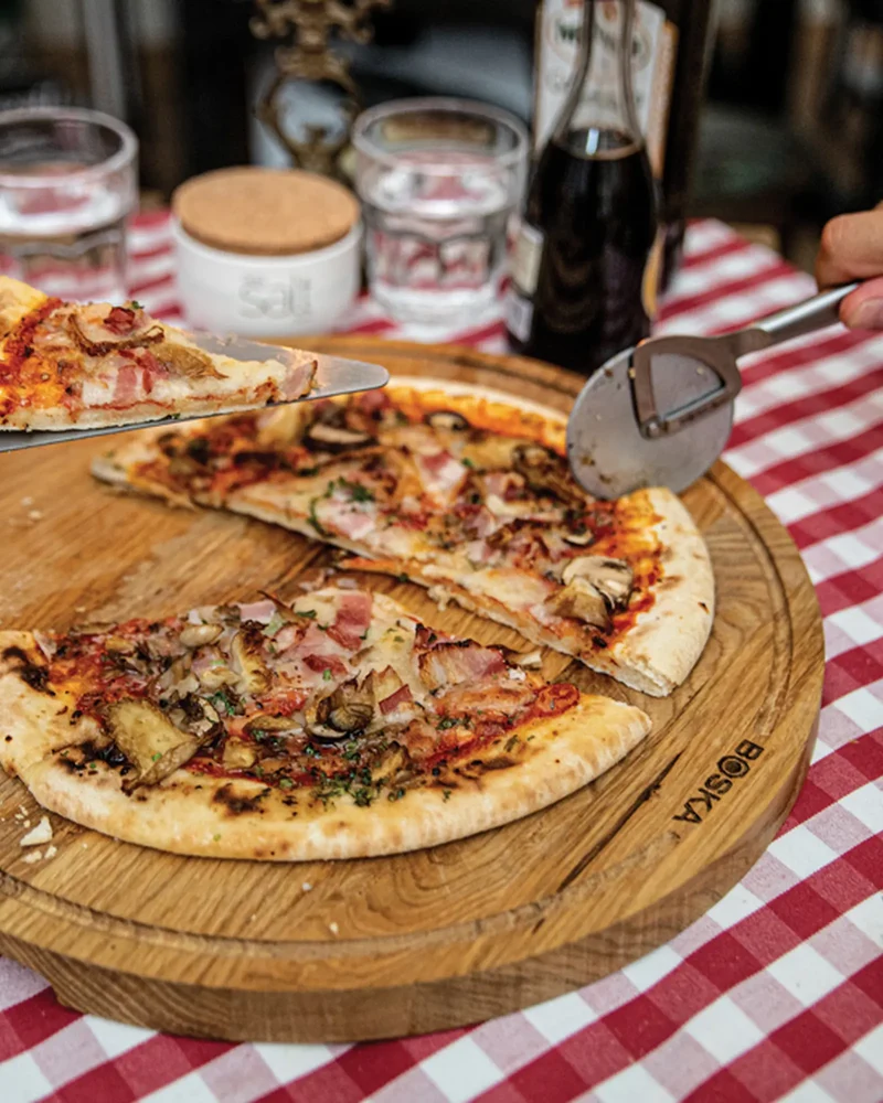 Set de pizza acero Boska Copenhagen para personalizar