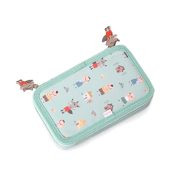 Estuche Plumier Doble The Three Little Pigs Tutete