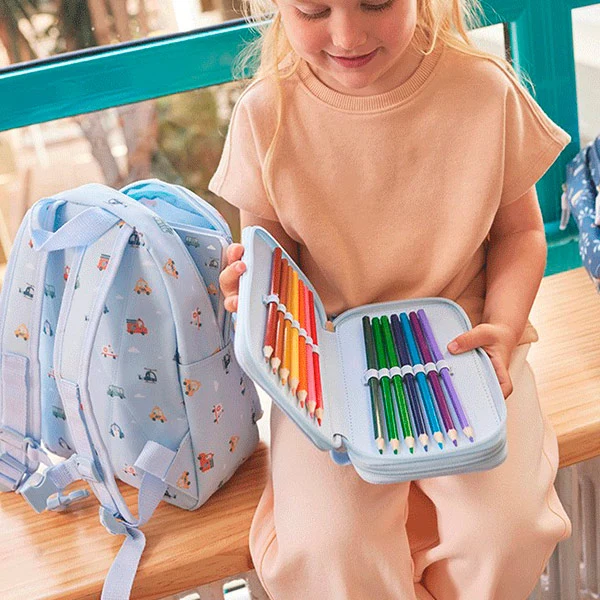 Estuche Plumier Doble Funny Letters Tutete