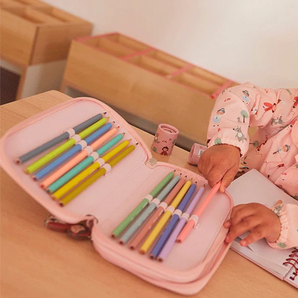 Estuche Plumier Doble Funny Letters Tutete