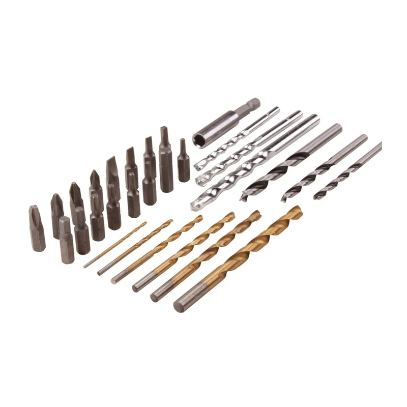 Mikels Kit de Brocas para Madera Metal y Concreto, 30 Piezas