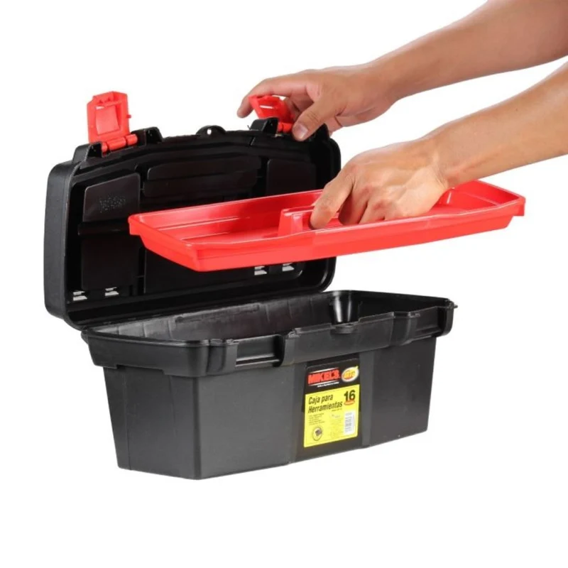 Mikels Caja de Herramientas Plástica 16", CHP-160
