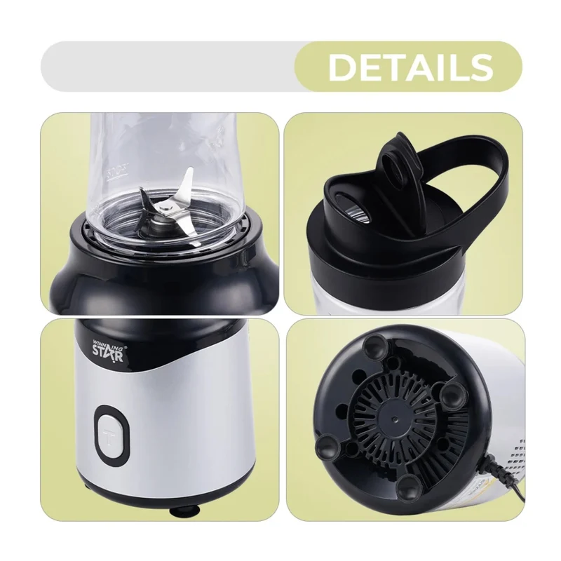 Winning Star Licuadora Personal 600 Ml, St-2091
