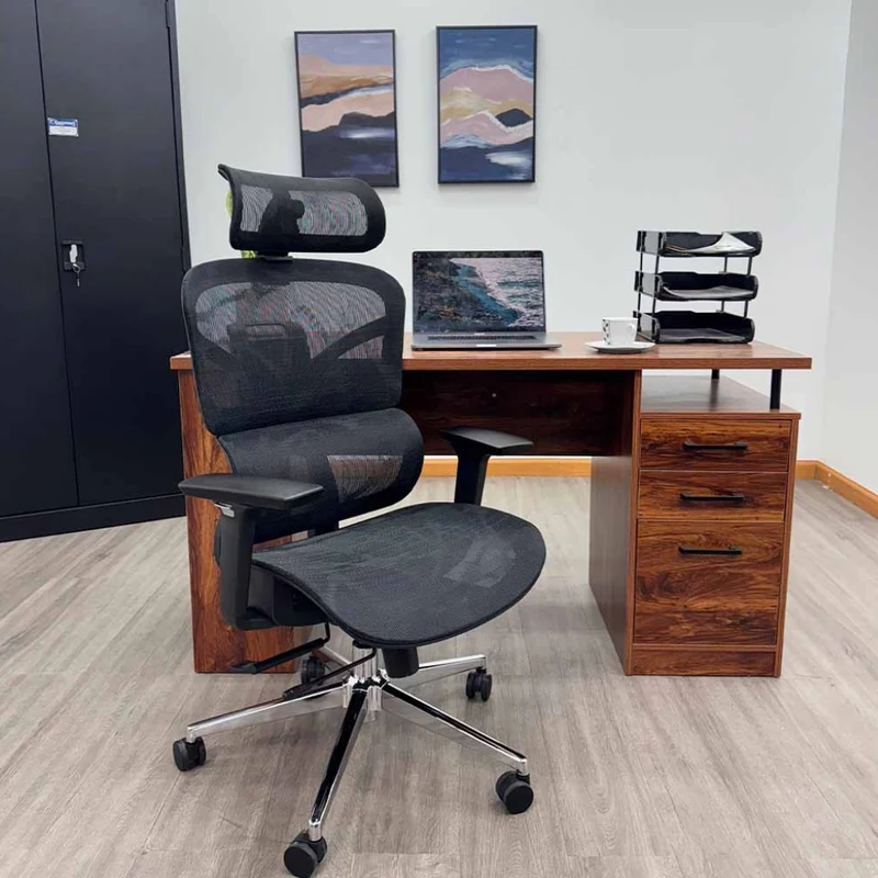 Tokoa Silla Ejecutiva Ergonómica con Cabecera/Reposabrazos (OS-2197)