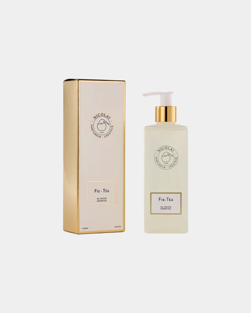 Gel de ducha Nicolaï higo y té 250ml para personalizar