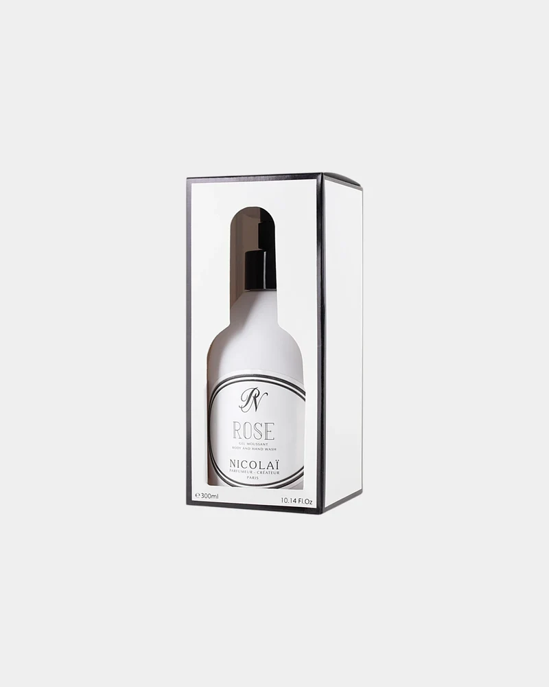 Jabón líquido Nicolaï rosa 300ml para personalizar
