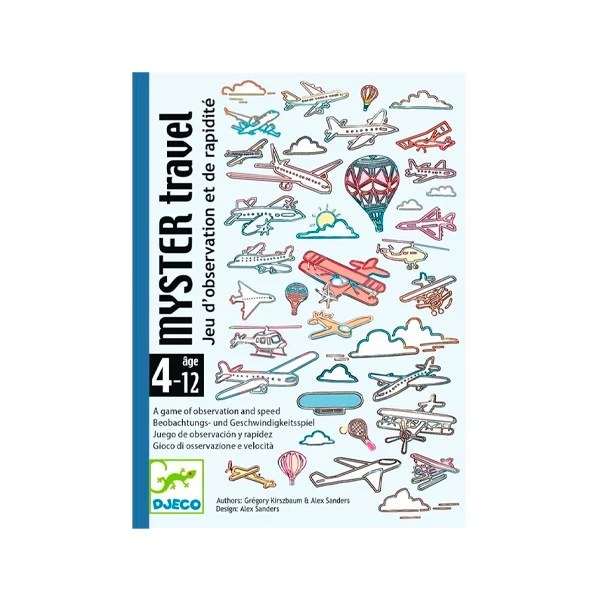 Cartas Myster Travel Djeco